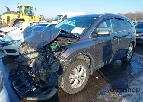 2013 Honda Cr-V Ex-L z USA, uszkodzony, nr VIN 5J6RM4H78DL066525